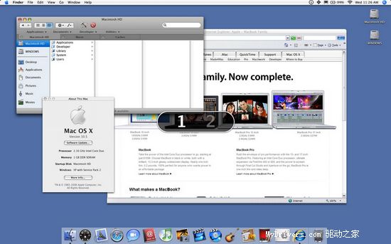 MACOSX10.5WindowsXP