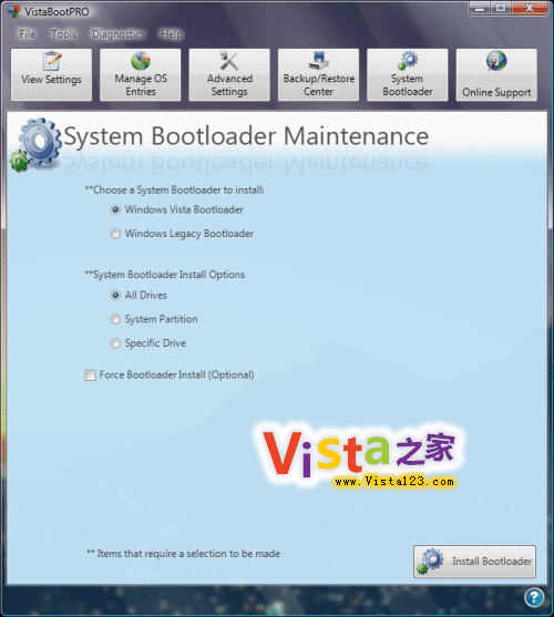 VistaBootPRO޸Vista˵